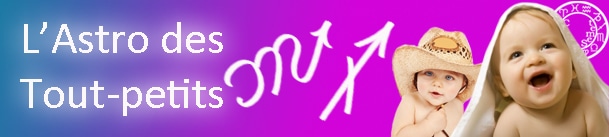 Astro des tout-petits Scorpion - Sagittaire